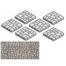 Large Fieldstone Floor Tiles (Set of 12)